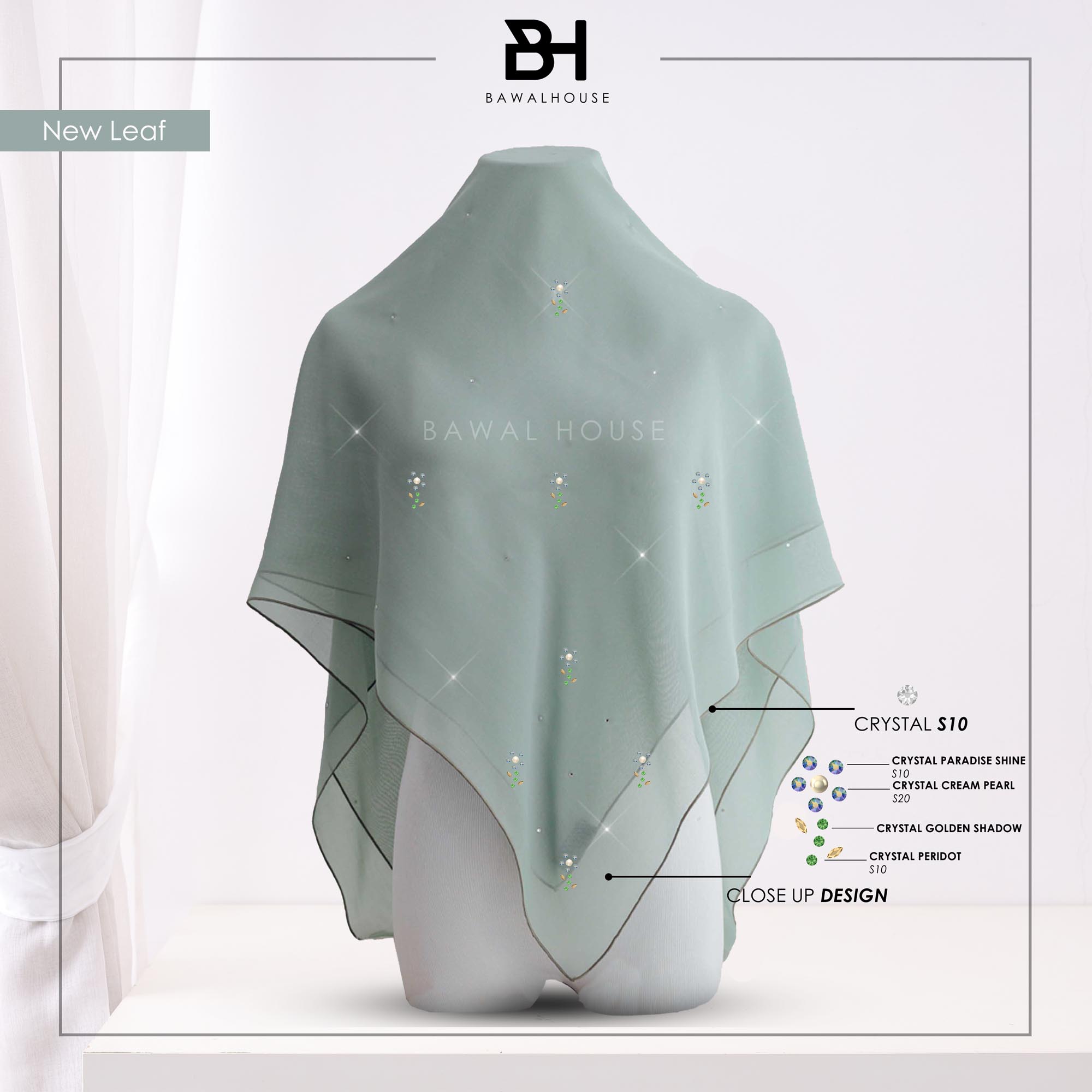 Bawal Rosella Luxe BH47 (New Leaf)