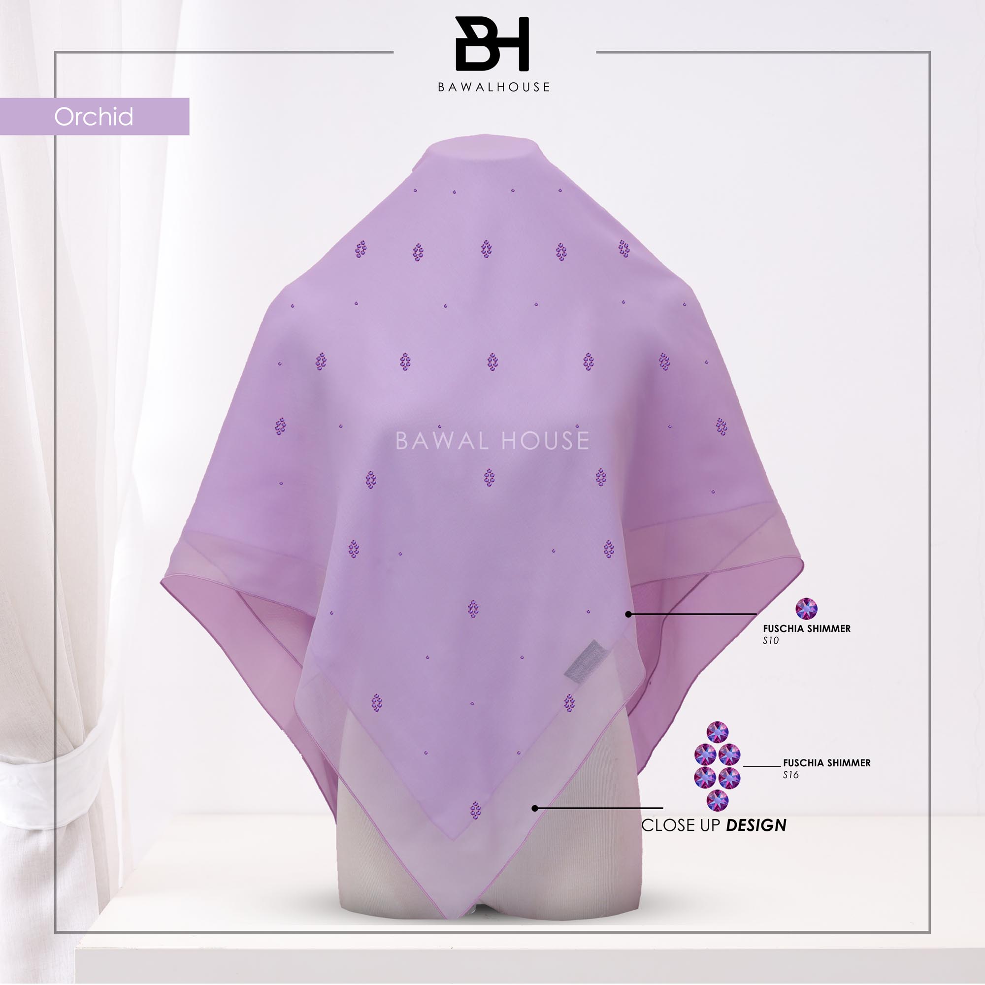 Bawal Nirmala Luxe BH34 (Orchid)