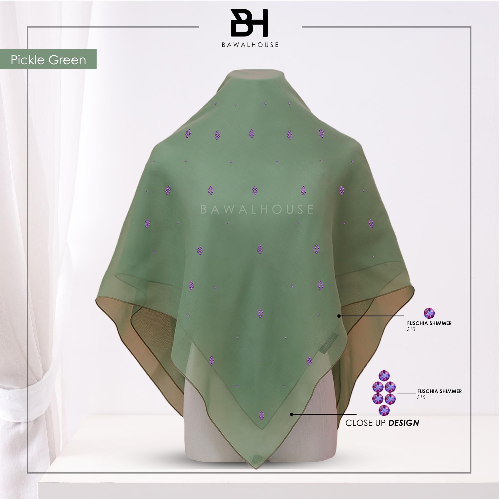 Bawal Nirmala Luxe BH49 (Pickle Green)