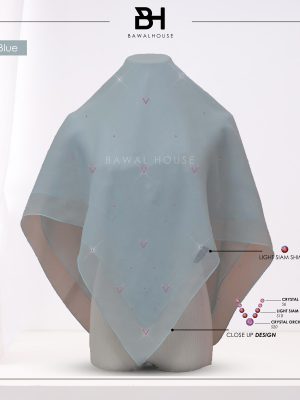 Bawal Safeeya Luxe BH45 (Powder Blue)