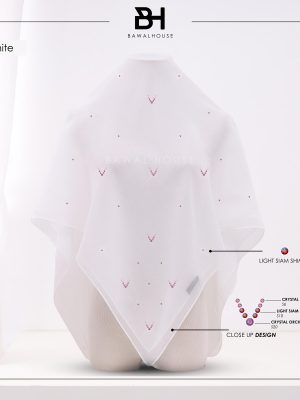 Bawal Safeeya Luxe BH02 (Pure White)