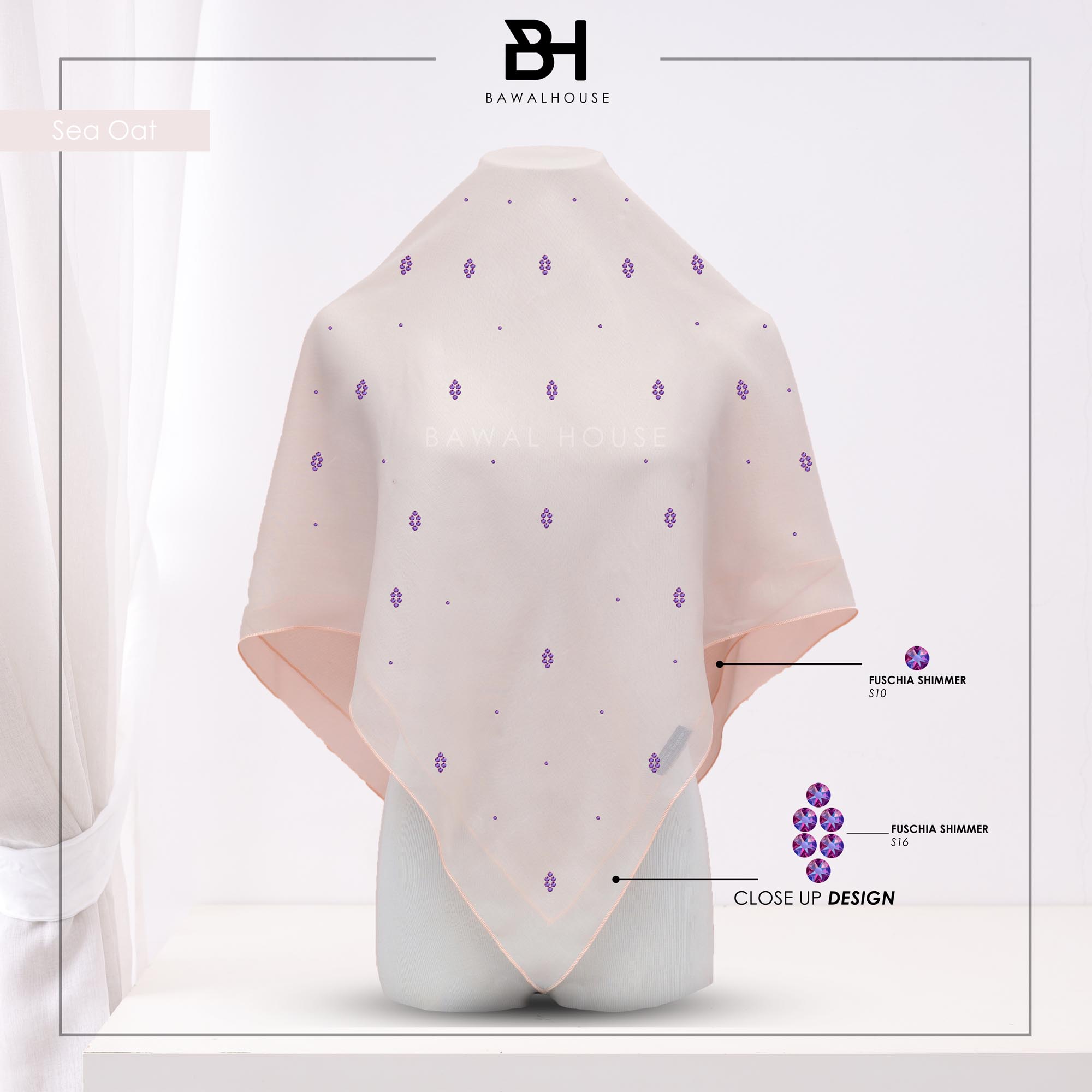 Bawal Nirmala Luxe BH16 (Sea Oat)