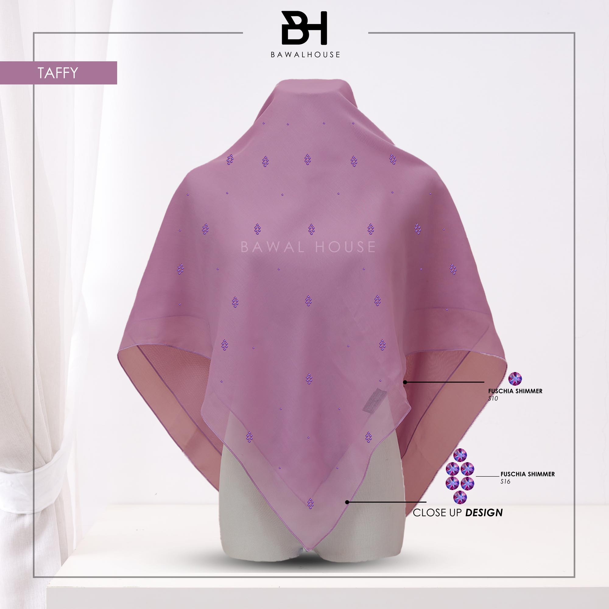 Bawal Nirmala Luxe BH37 (Taffy)