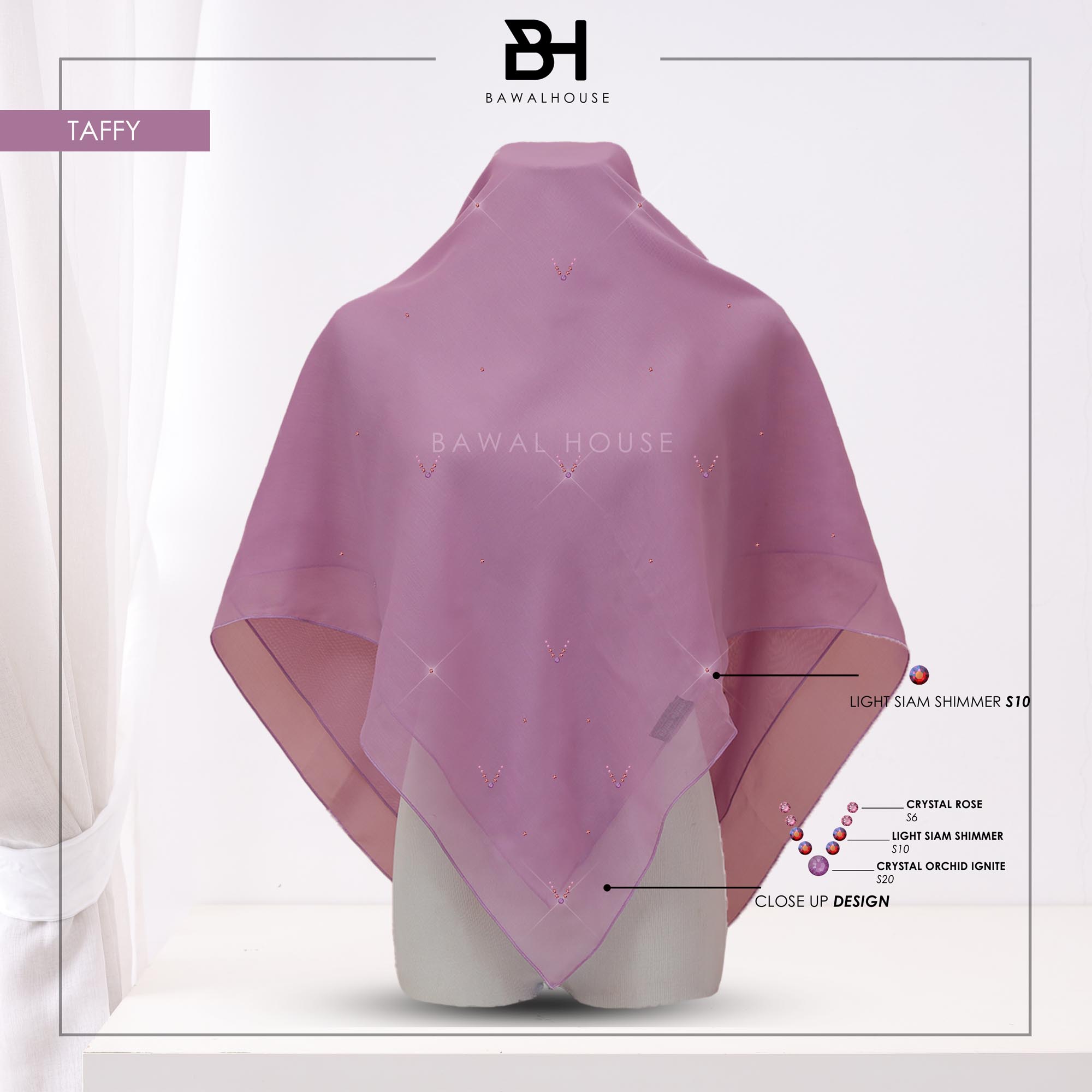 Bawal Safeeya Luxe BH37 (Taffy)