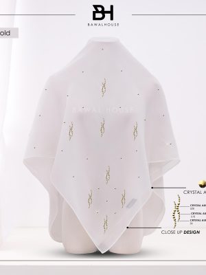 Bawal Dayang Luxe BH03 (White Gold)