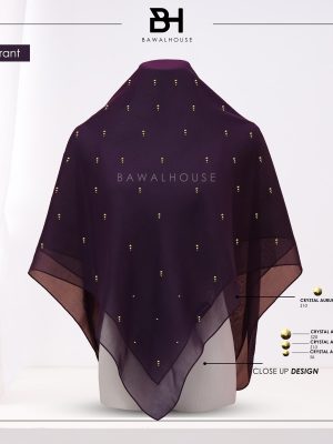 Bawal Mutiara Raindrop Luxe BH36 (Blackcurrant)