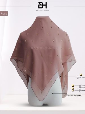 Bawal Mutiara Raindrop Luxe BH27 (Cabbage Rose)