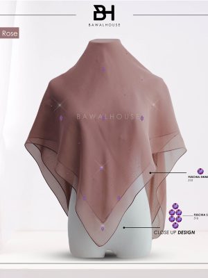Bawal Nirmala Luxe BH27 (Cabbage Rose)