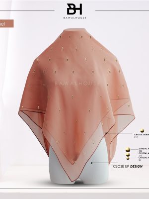 Bawal Mutiara Raindrop Luxe BH11 (Caramel)