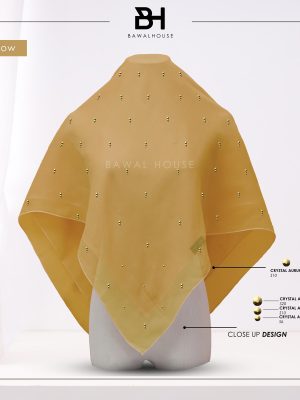 Bawal Mutiara Raindrop Luxe BH07 (Dull Yellow)