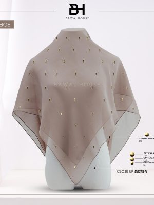 Bawal Mutiara Raindrop Luxe BH15 (Grant Beige)