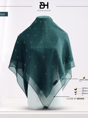 Bawal Mutiara Raindrop Luxe BH51 (Green Alyss)