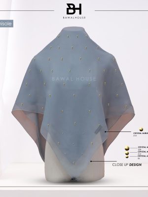 Bawal Mutiara Raindrop Luxe BH57 (Grey Camisole)