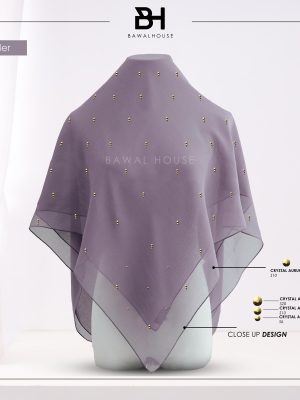 Bawal Mutiara Raindrop Luxe BH35 (Lavender)