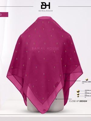 Bawal Mutiara Raindrop Luxe BH29 (Magenta)