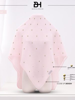 Bawal Mutiara Raindrop Luxe BH20 (Misty Rose)