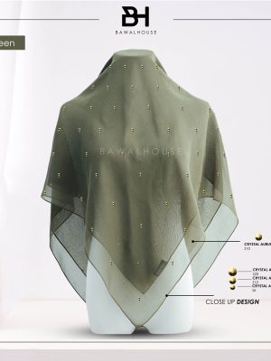 Bawal Mutiara Raindrop Luxe BH50 (Olive Green)