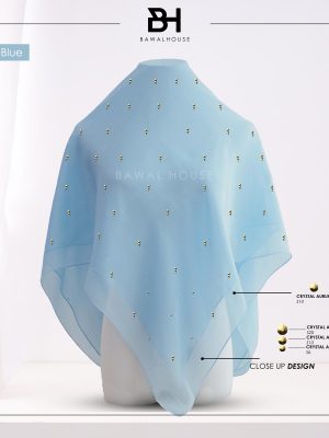 Bawal Mutiara Raindrop Luxe BH38 (Waterfall Blue)