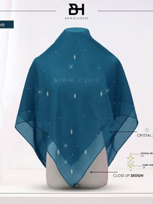 Bawal Qameela Luxe BH40.1 (Teal Blue)