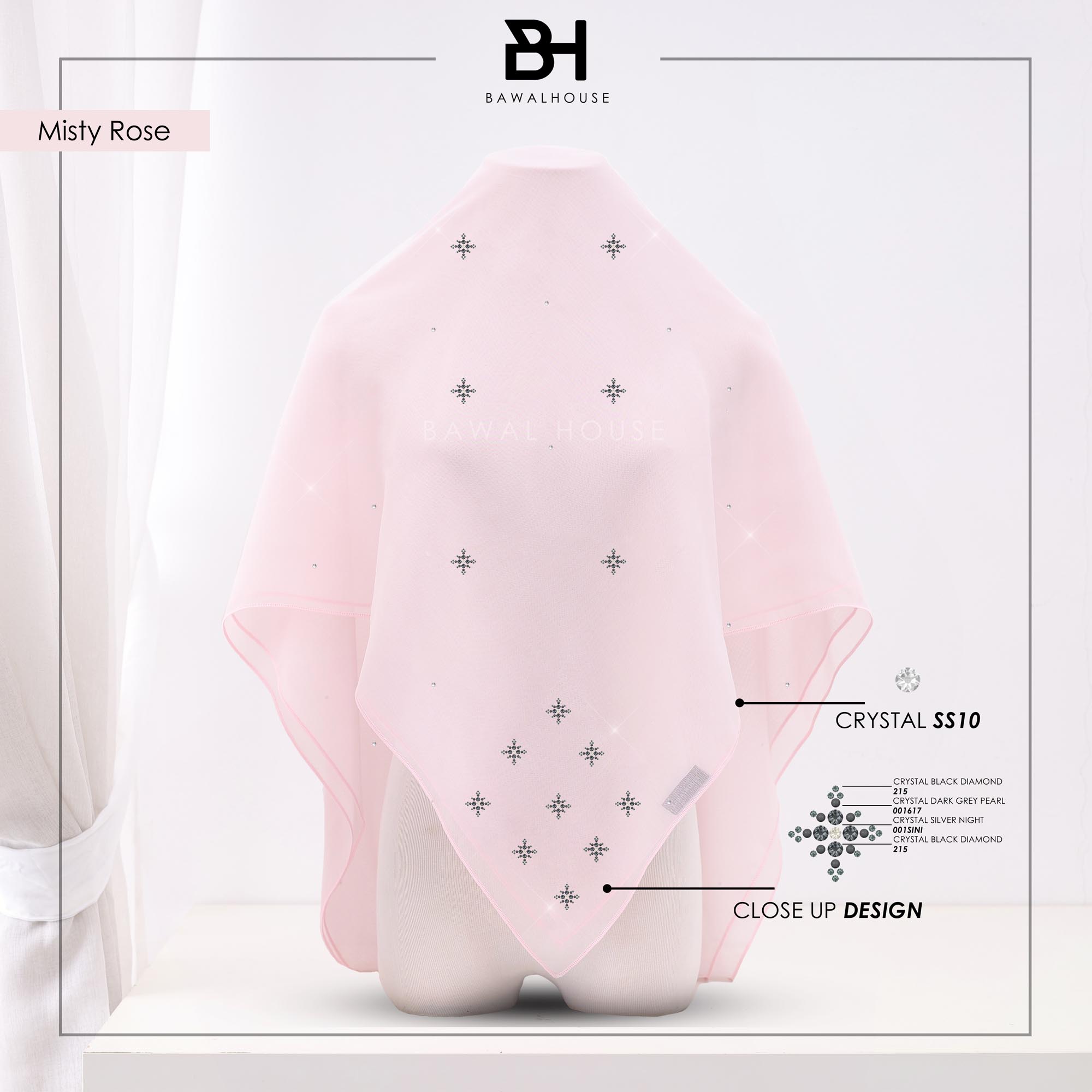 Bawal Kaisara Luxe BH20 (Misty Rose)