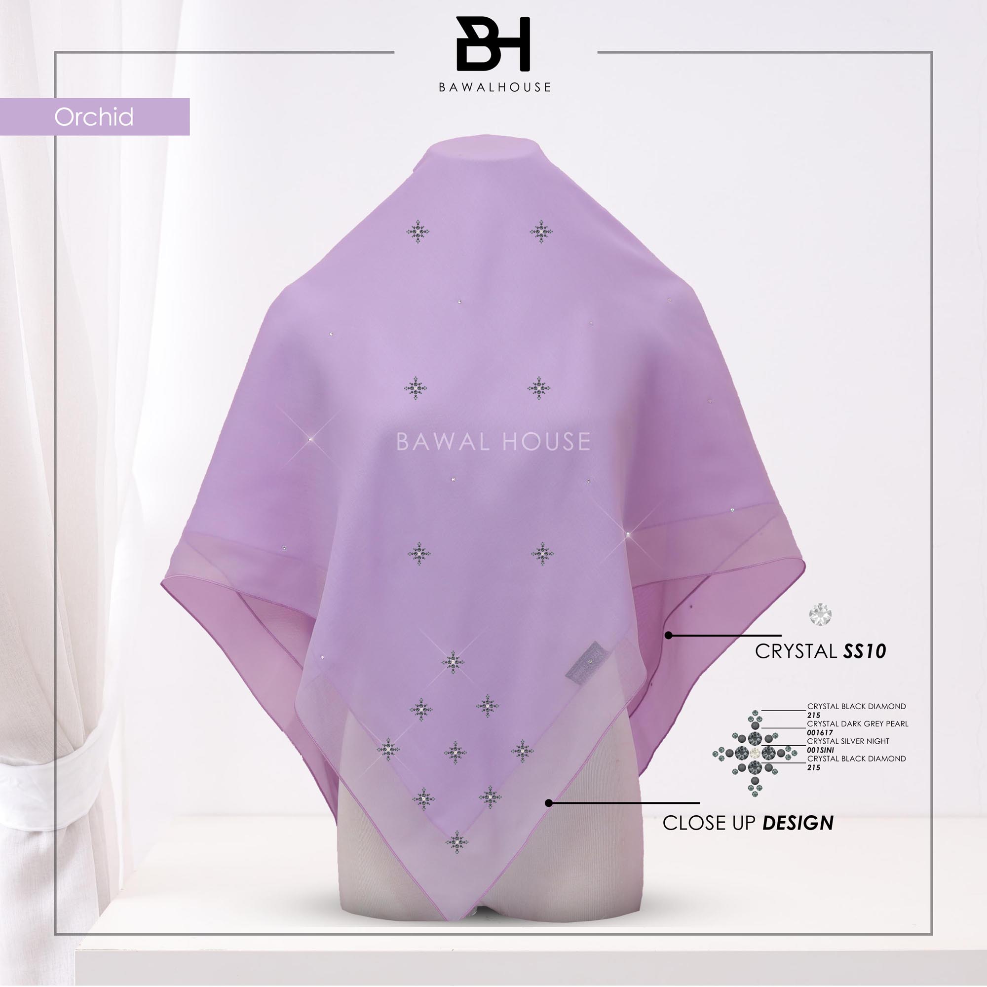 Bawal Kaisara Luxe BH34 (Orchid)