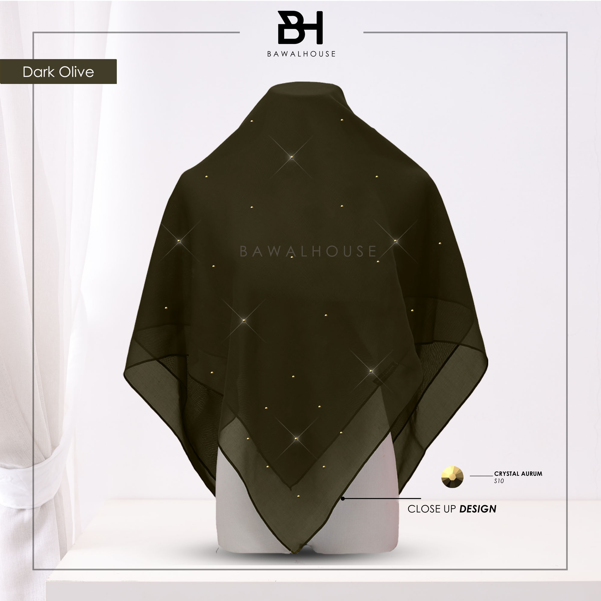 Delia Aurum BH50.1 (Dark Olive)