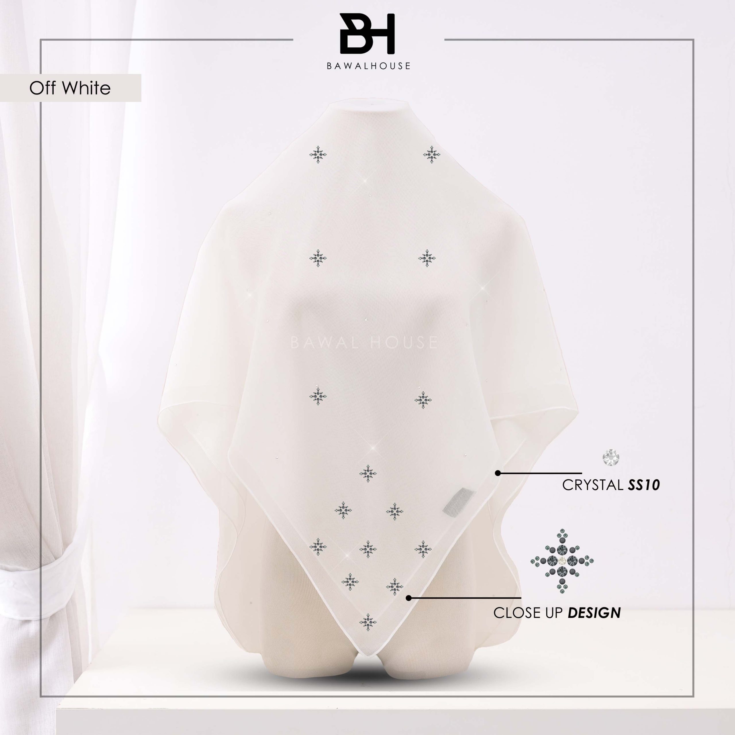 Bawal Kaisara Luxe BH03 (Off White)