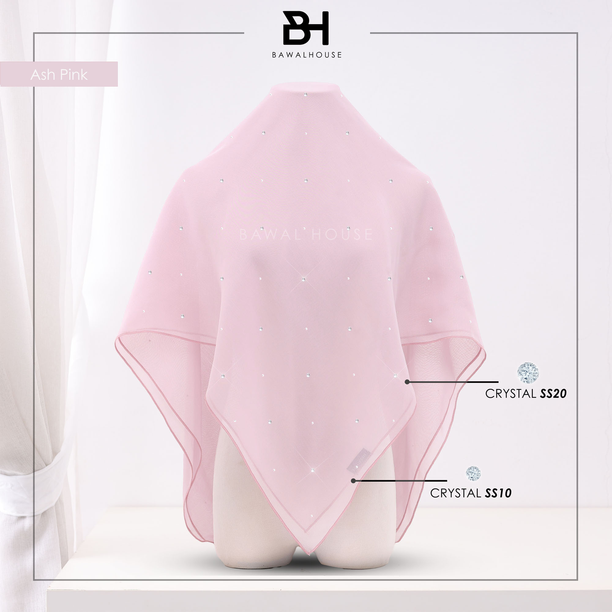 Bawal Mix Clara BH22 (Ash Pink)