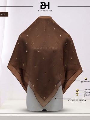 Bawal Mutiara Raindrop Luxe BH62 (Rich Brown)