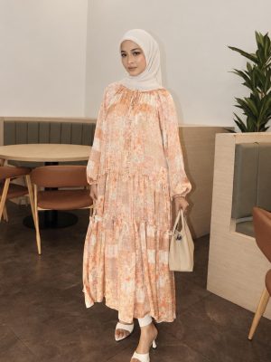 BH01 Esme Dress (Butter Orange)